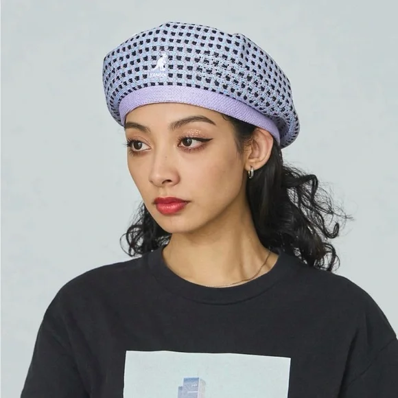 NWT KANGOL GEO BOARD BERET Amazon.com: Kangol Geo Board Beret - Digital Lavender/S  main image 2